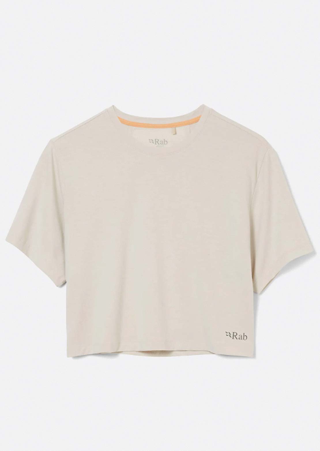 Rab Women's Rivelin Crop T-Shirt Pebble