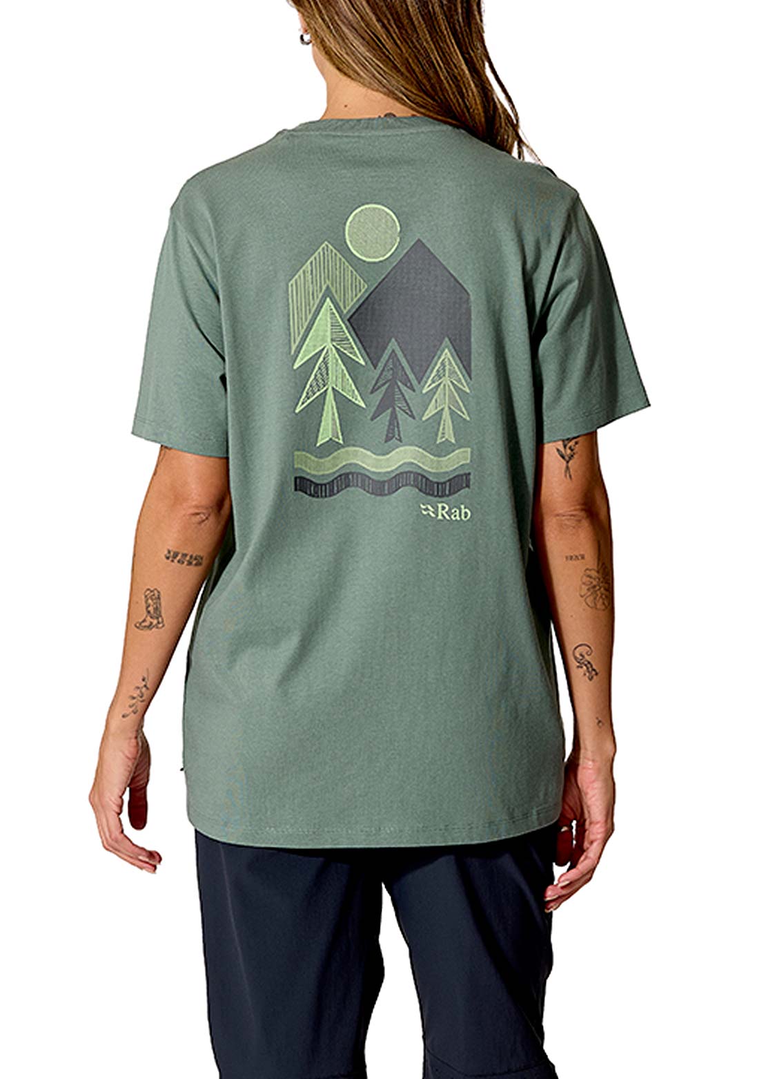 Rab Women's Stance Vista T-Shirt Sage