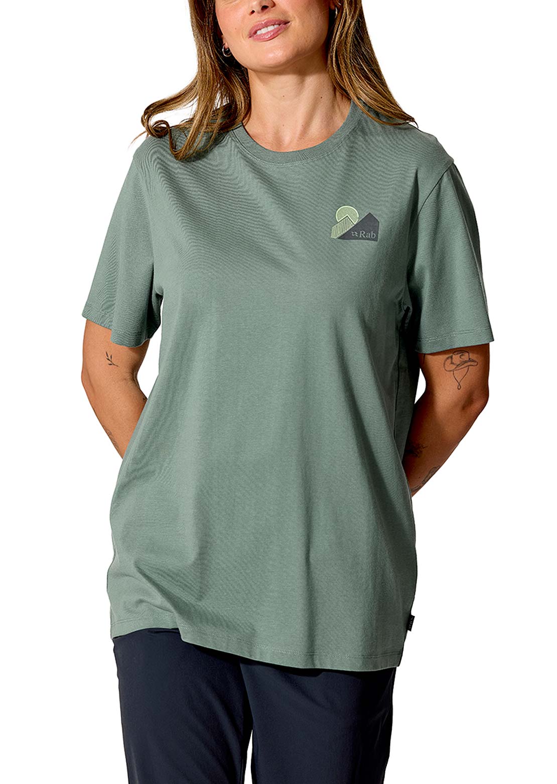 Rab Women's Stance Vista T-Shirt Sage