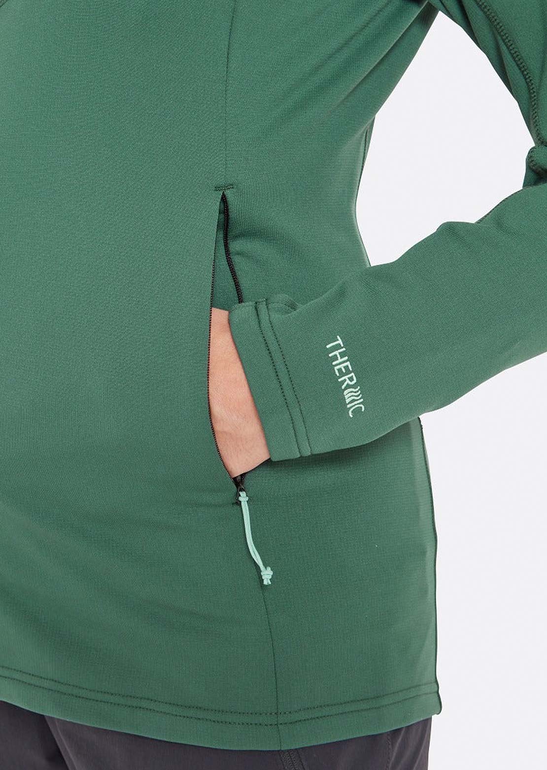 Rab Women's Superflux Hood Green Slate