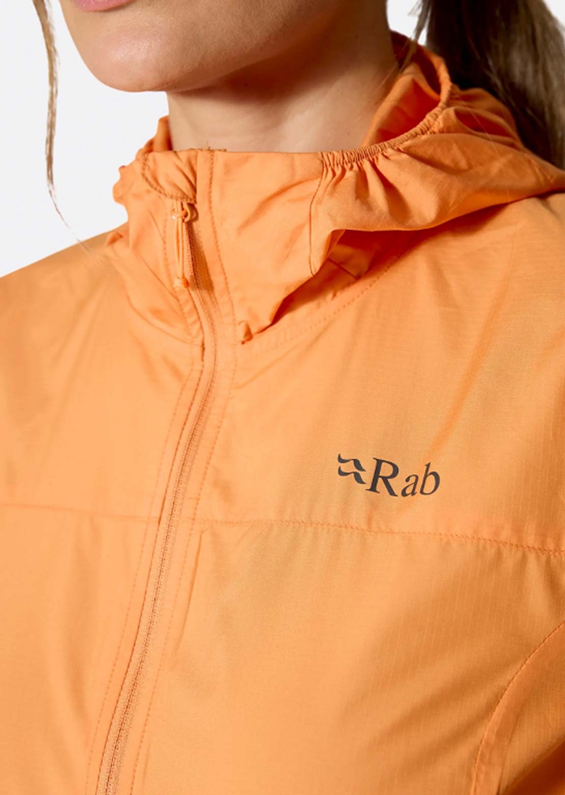 Rab Women's Windgather Hood Pebble