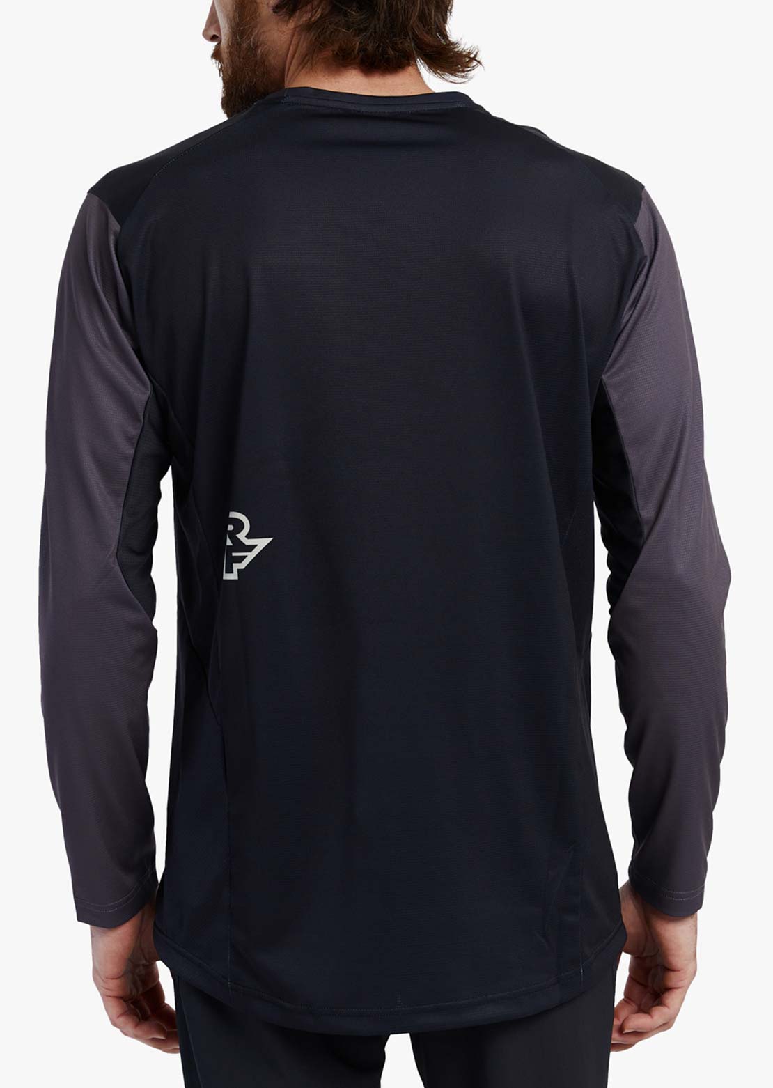 Race Face Men's Indy Long Sleeve Jersey Charcoal