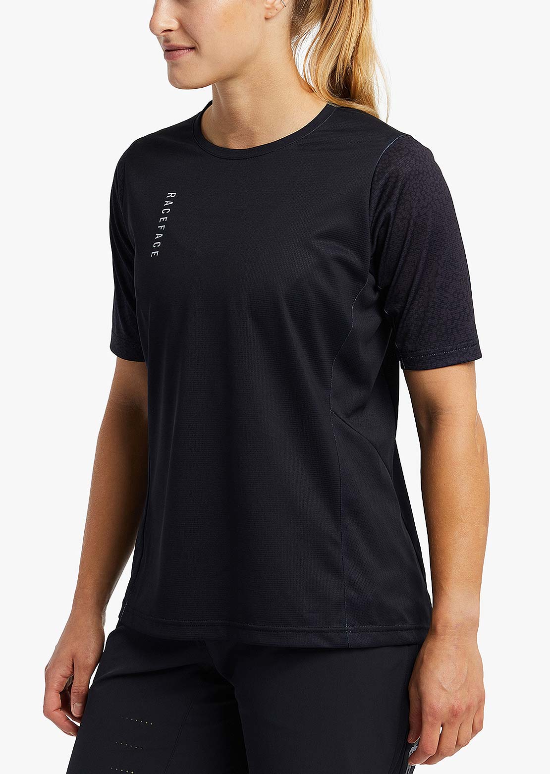 Race Face Women's Indy Short Sleeve Jersey Black