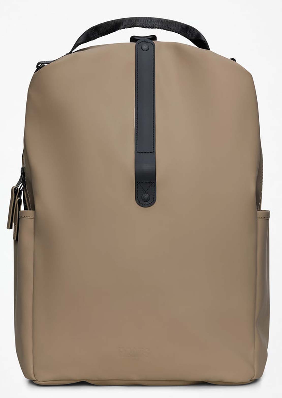 RAINS Unisex Clip Front W3 Backpack Beige