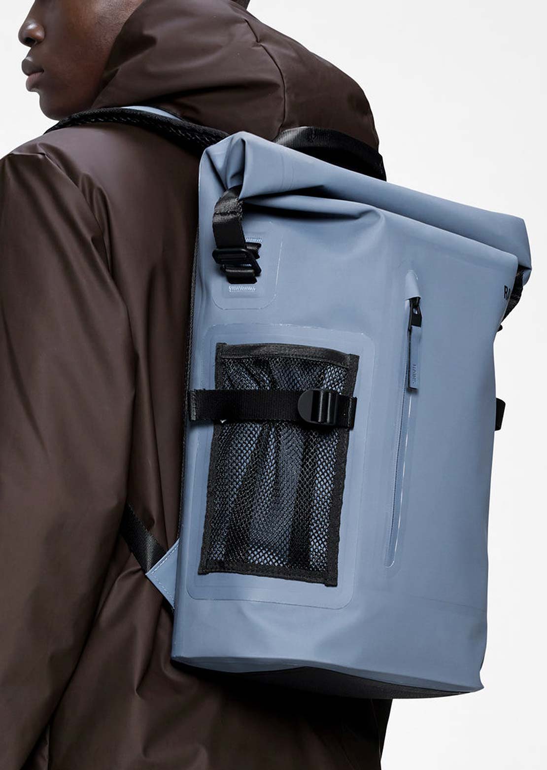 RAINS Unisexe Deepwater Rolltop W4 Large Rucksack Sac