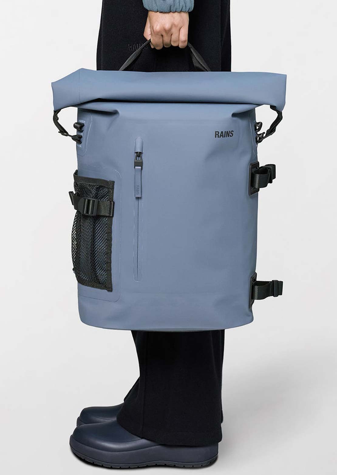 RAINS Unisexe Deepwater Rolltop W4 Large Rucksack Sac