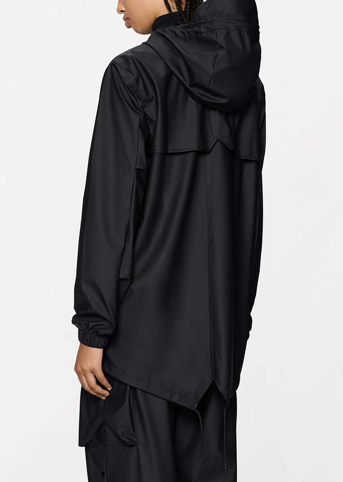 RAINS Unisex Fishtail W3 Jacket Black