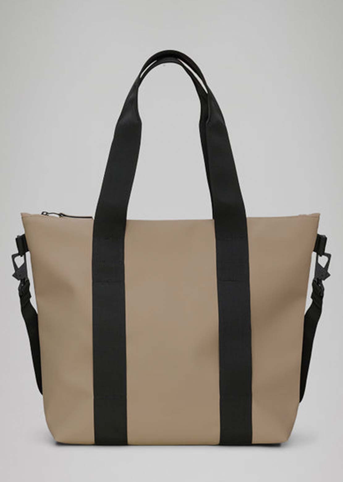RAINS Unisex Mini W3 Tote Bag Beige
