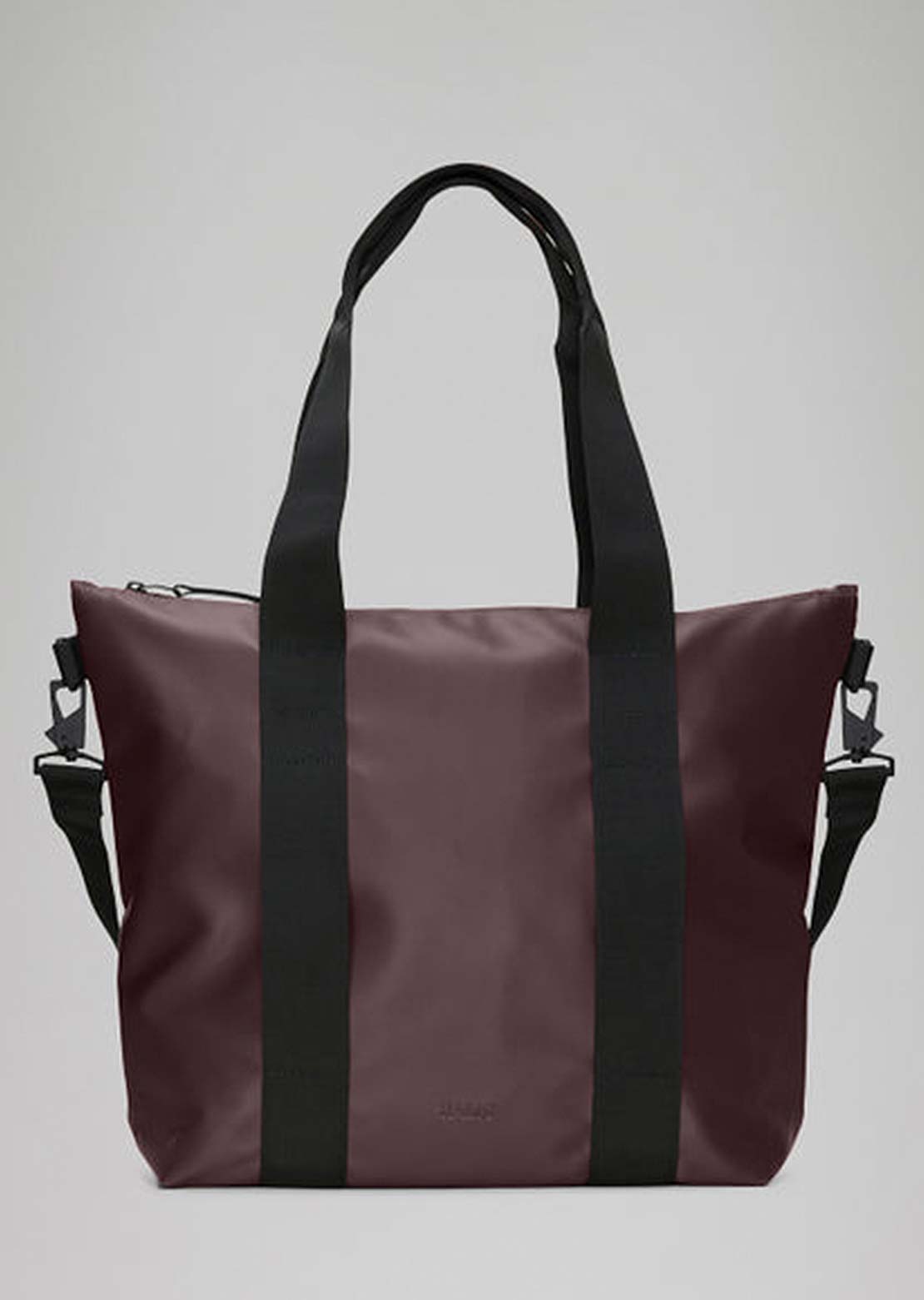 RAINS Unisex Mini W3 Tote Bag Depth