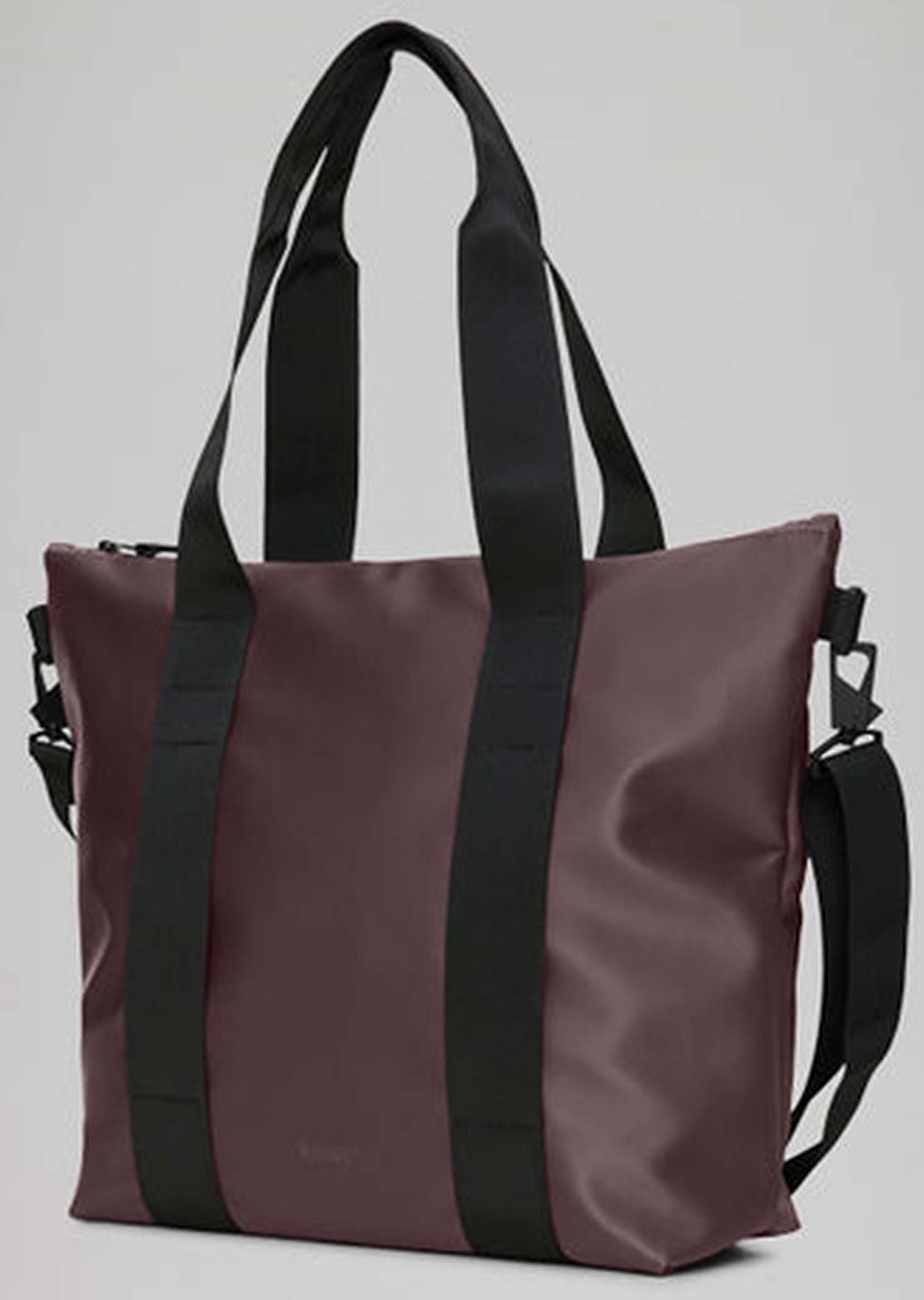 RAINS Unisex Mini W3 Tote Bag Depth