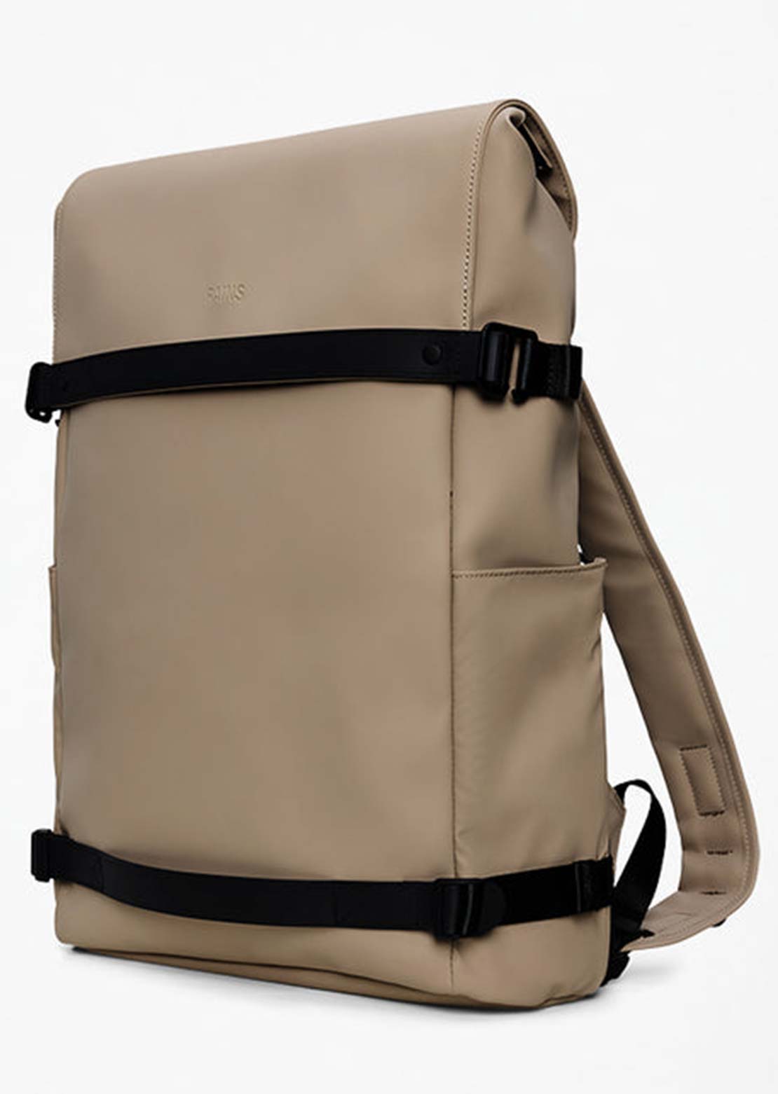 RAINS Unisex OTG W3 Backpack Beige