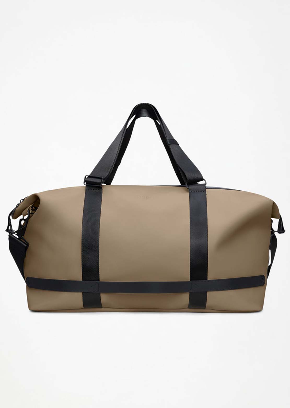 RAINS Unisex OTG W3 Weekend Bag Beige