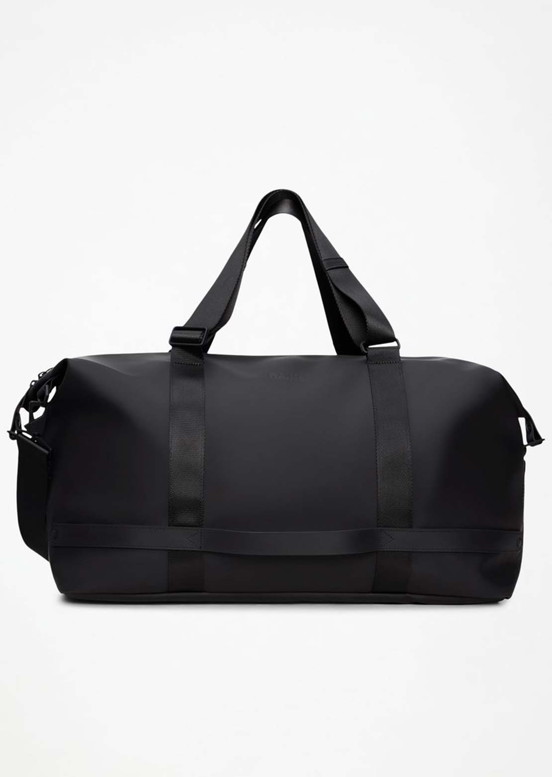 RAINS Unisex OTG W3 Weekend Bag Black