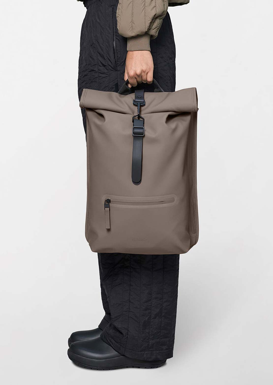 RAINS Unisexe Rolltop W3 Rucksack Sac