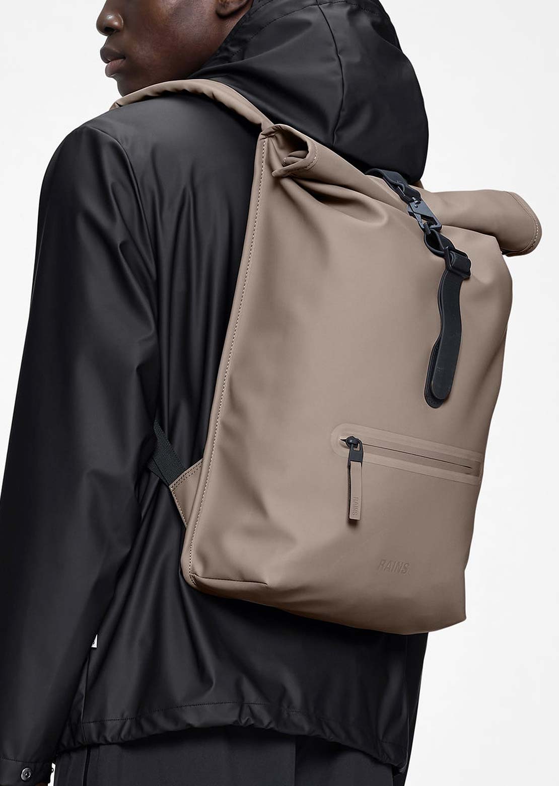 RAINS Unisexe Rolltop W3 Rucksack Sac