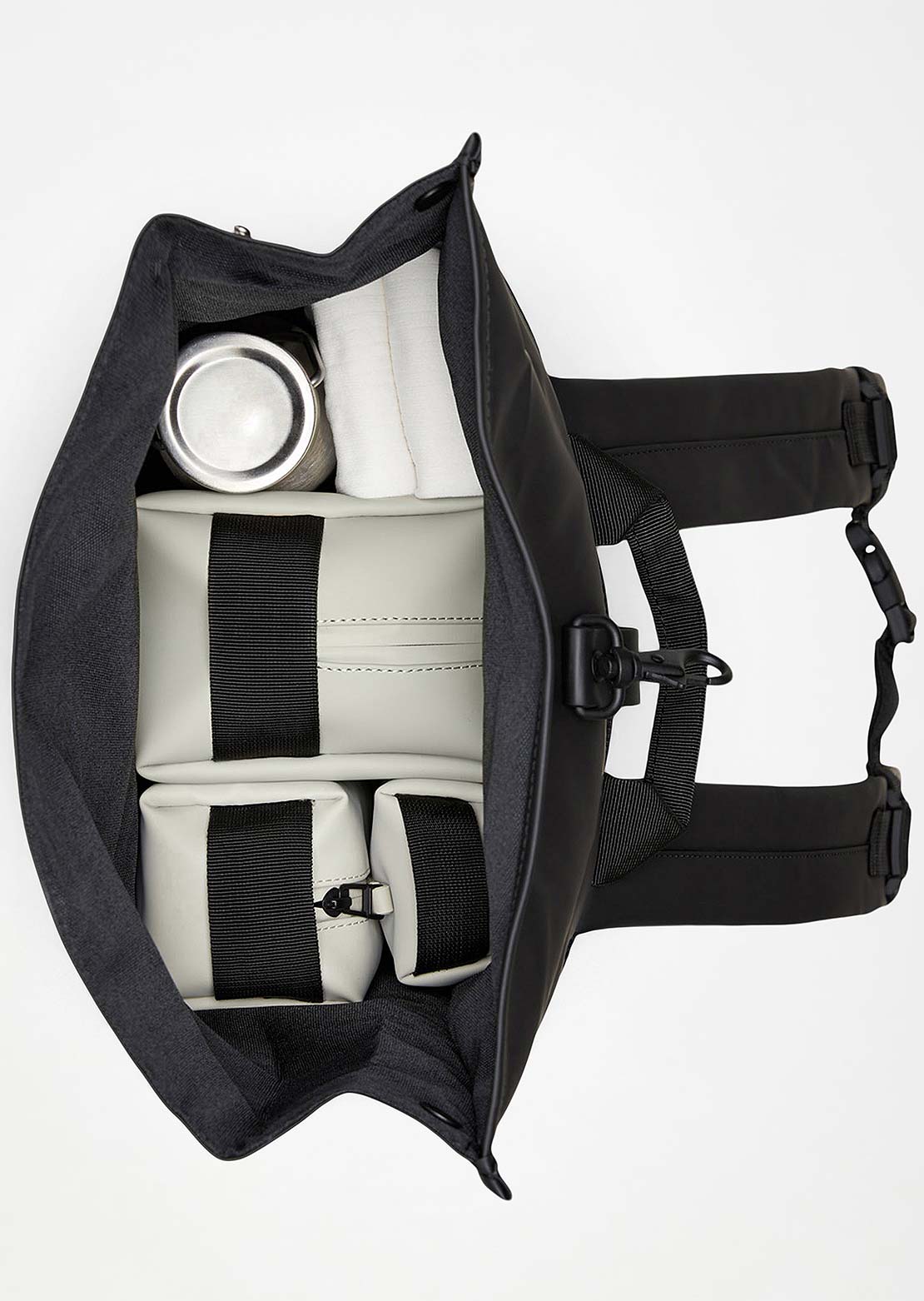RAINS Unisexe Rolltop W3 Rucksack Sac