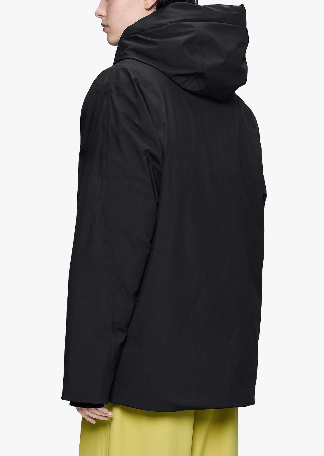 RAINS Unisex Sarna W4T3 Puffer Jacket Black