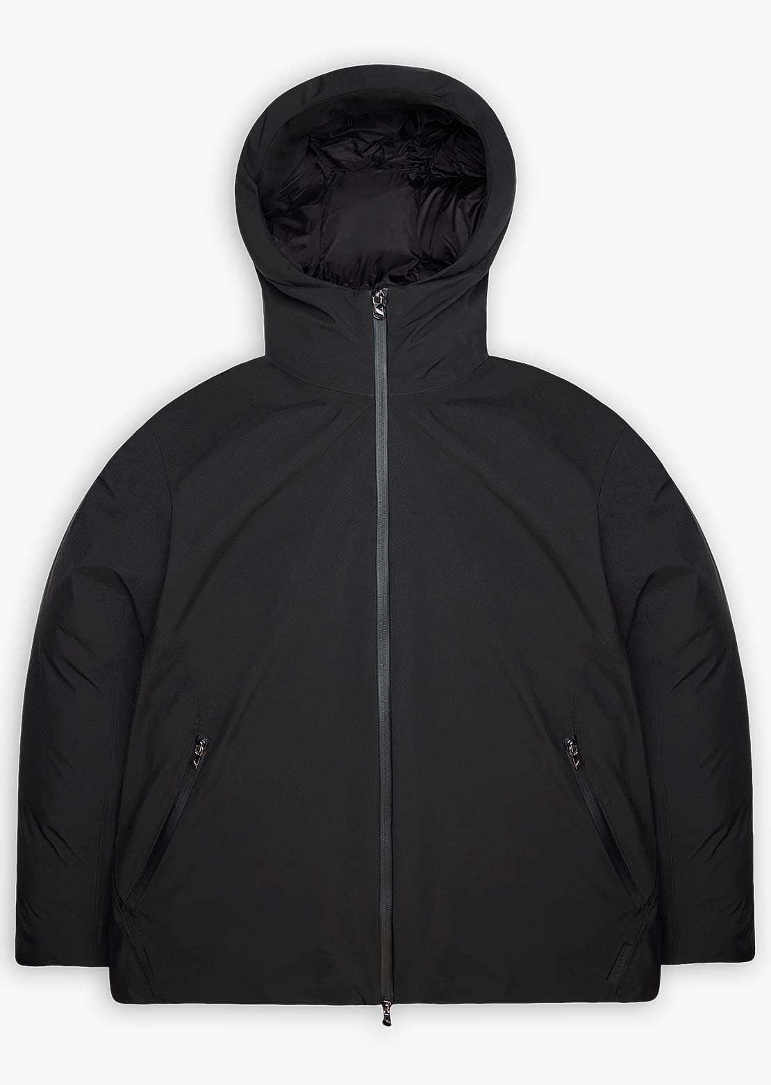RAINS Unisex Sarna W4T3 Puffer Jacket Black