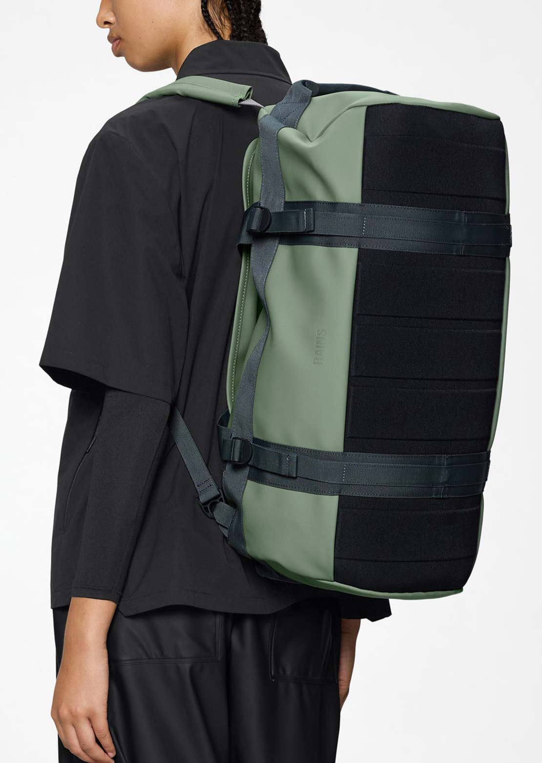 RAINS Unisex Texel Small W3 Duffel Bag Well