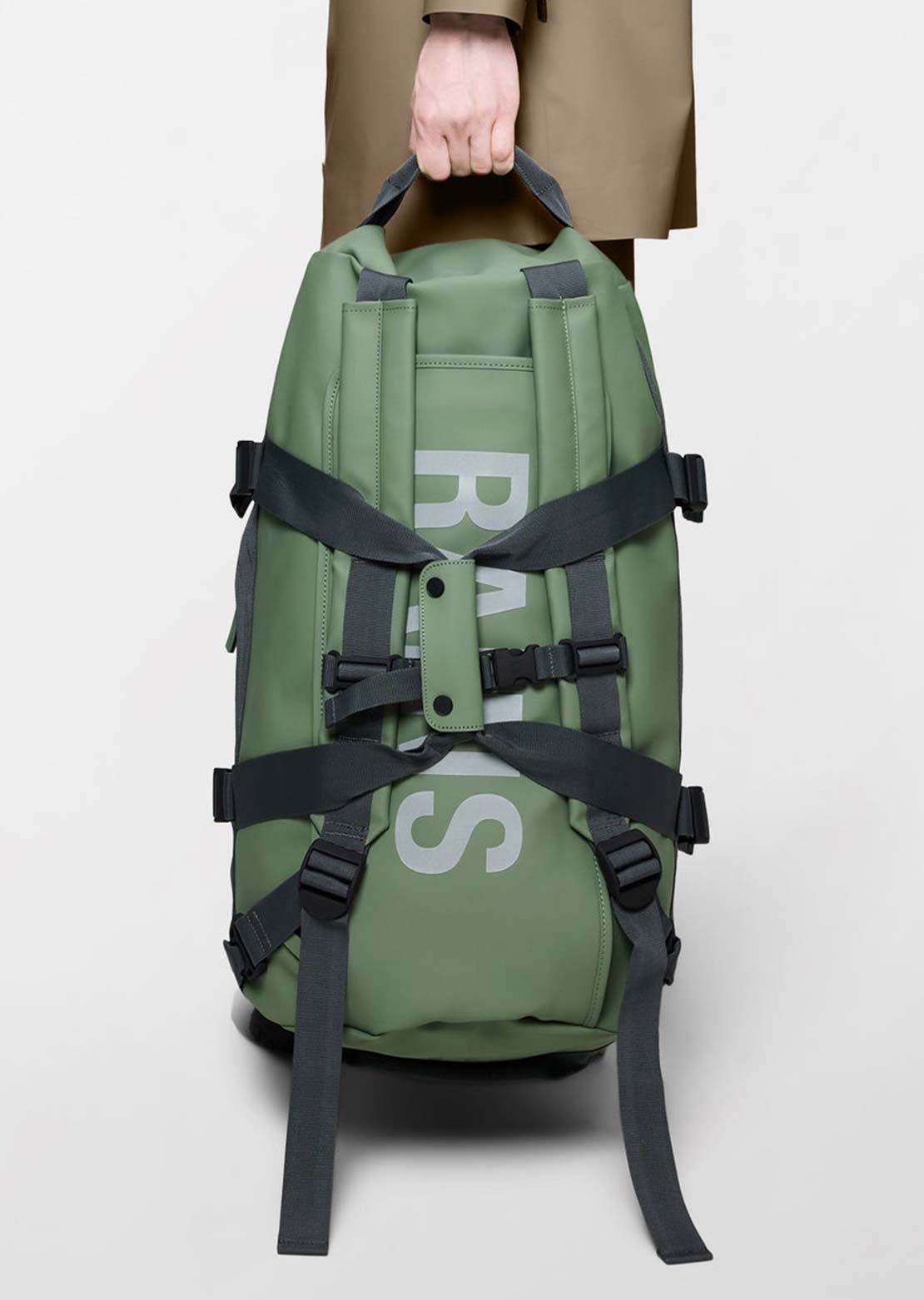 RAINS Unisex Texel W3 Duffel Bag Well