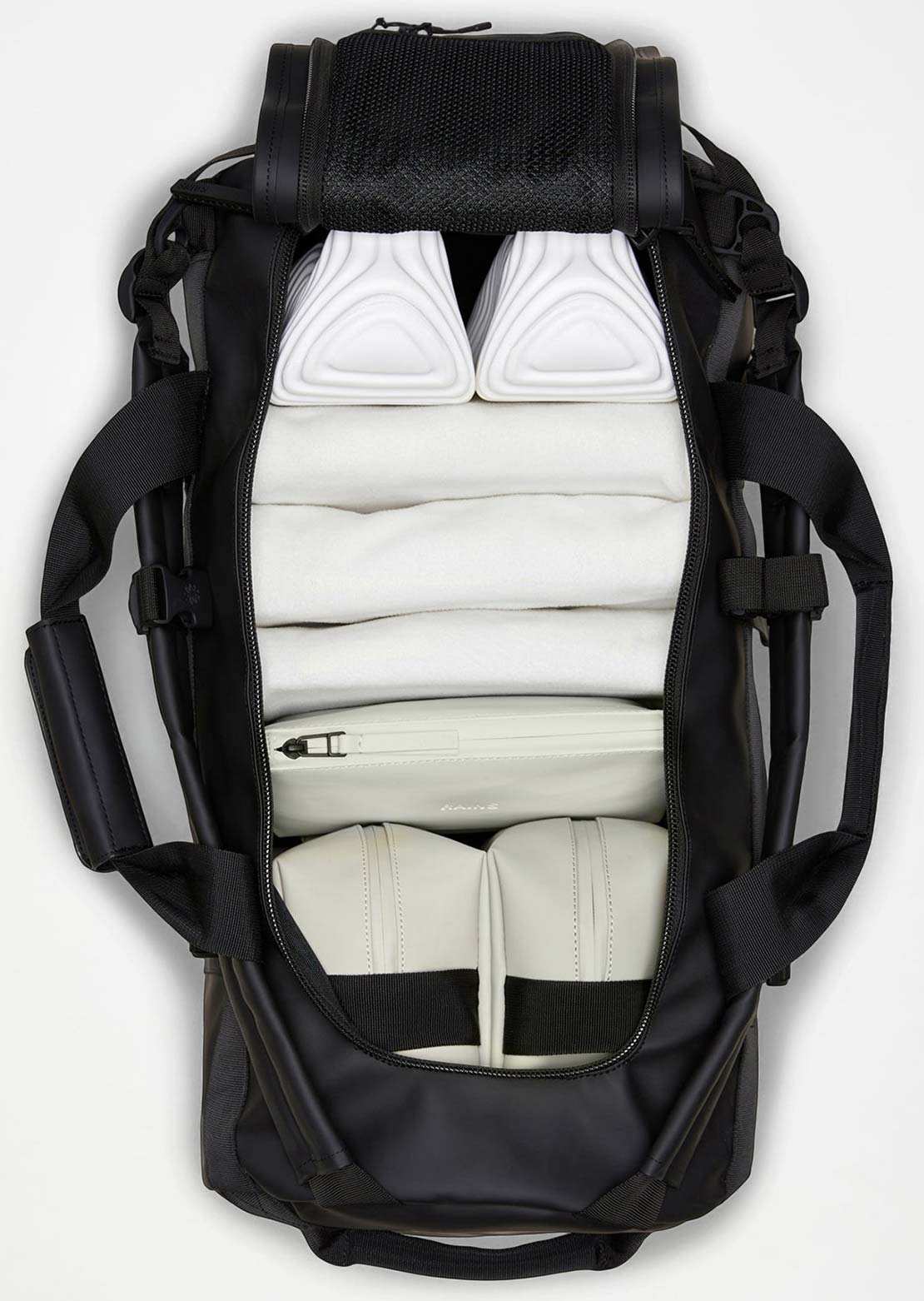 RAINS Unisex Texel W3 Duffel Bag Well