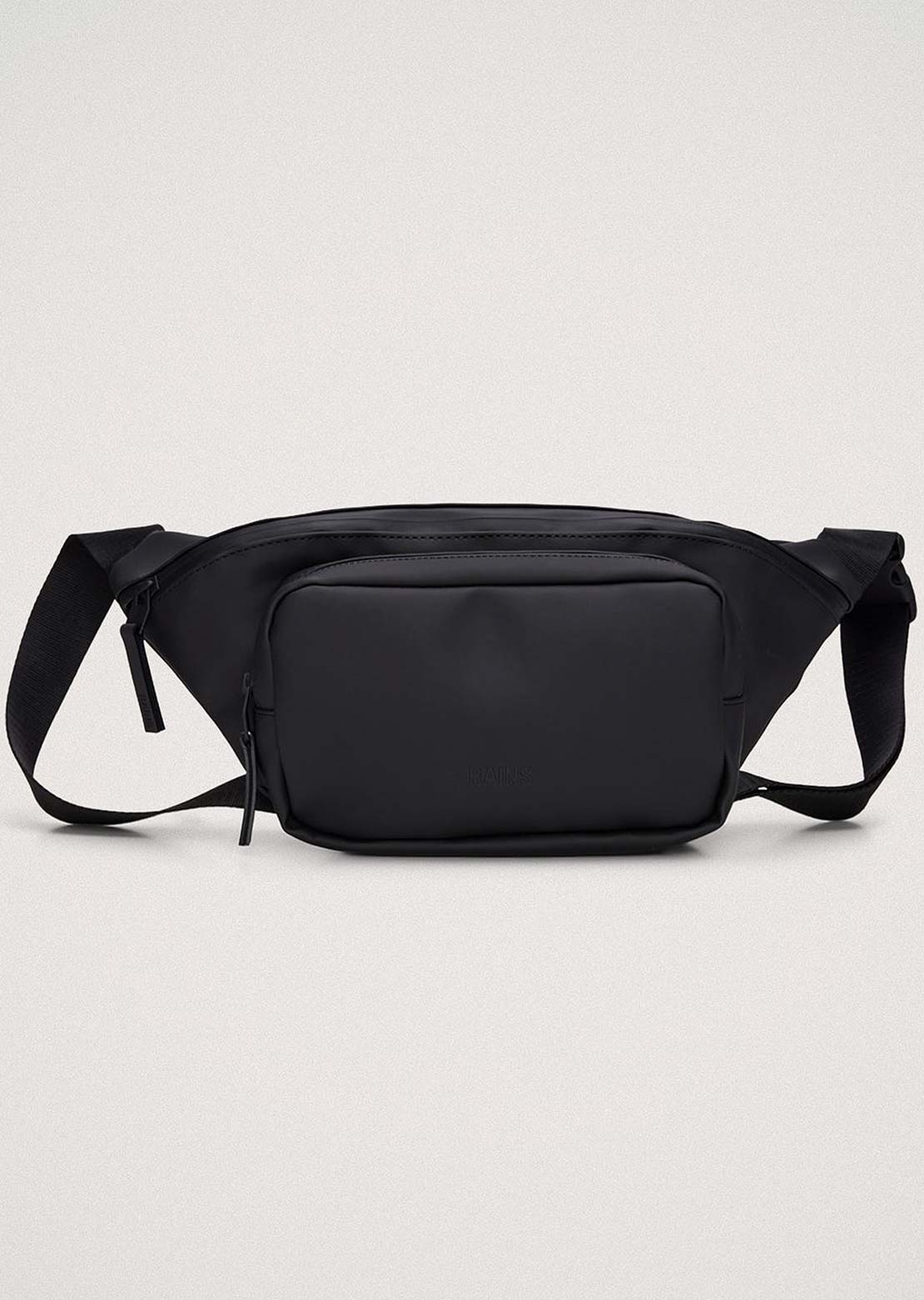 RAINS Unisex W3 Bum Bag Black