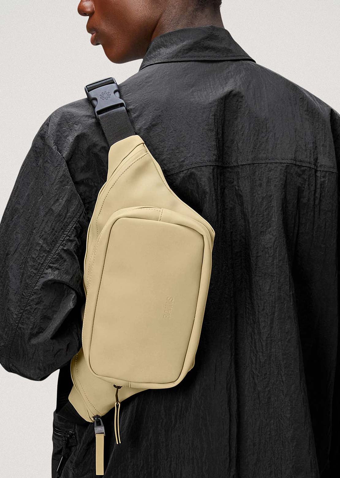 RAINS Unisex W3 Bum Bag Sand