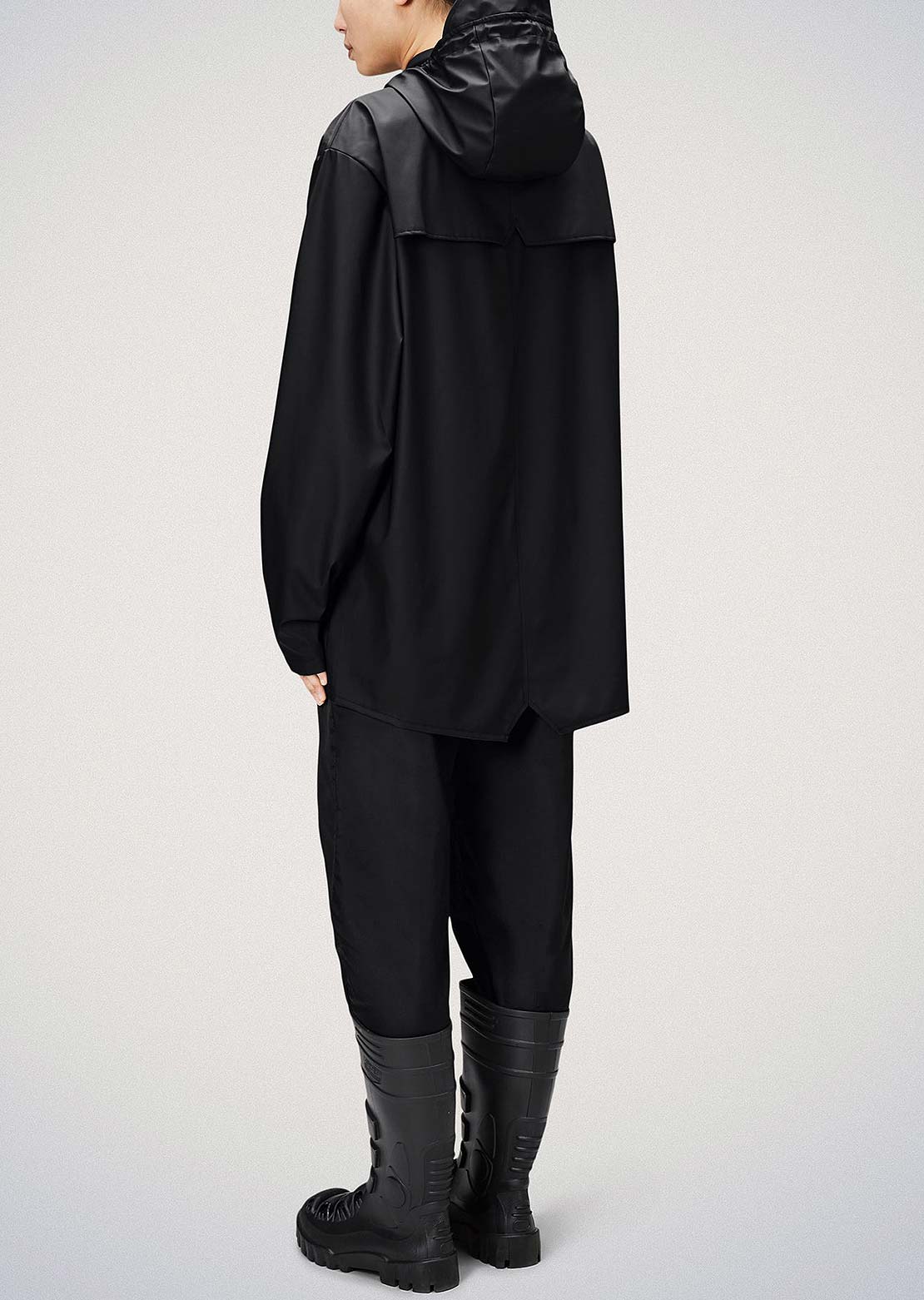 RAINS Unisex W3 Jacket Black