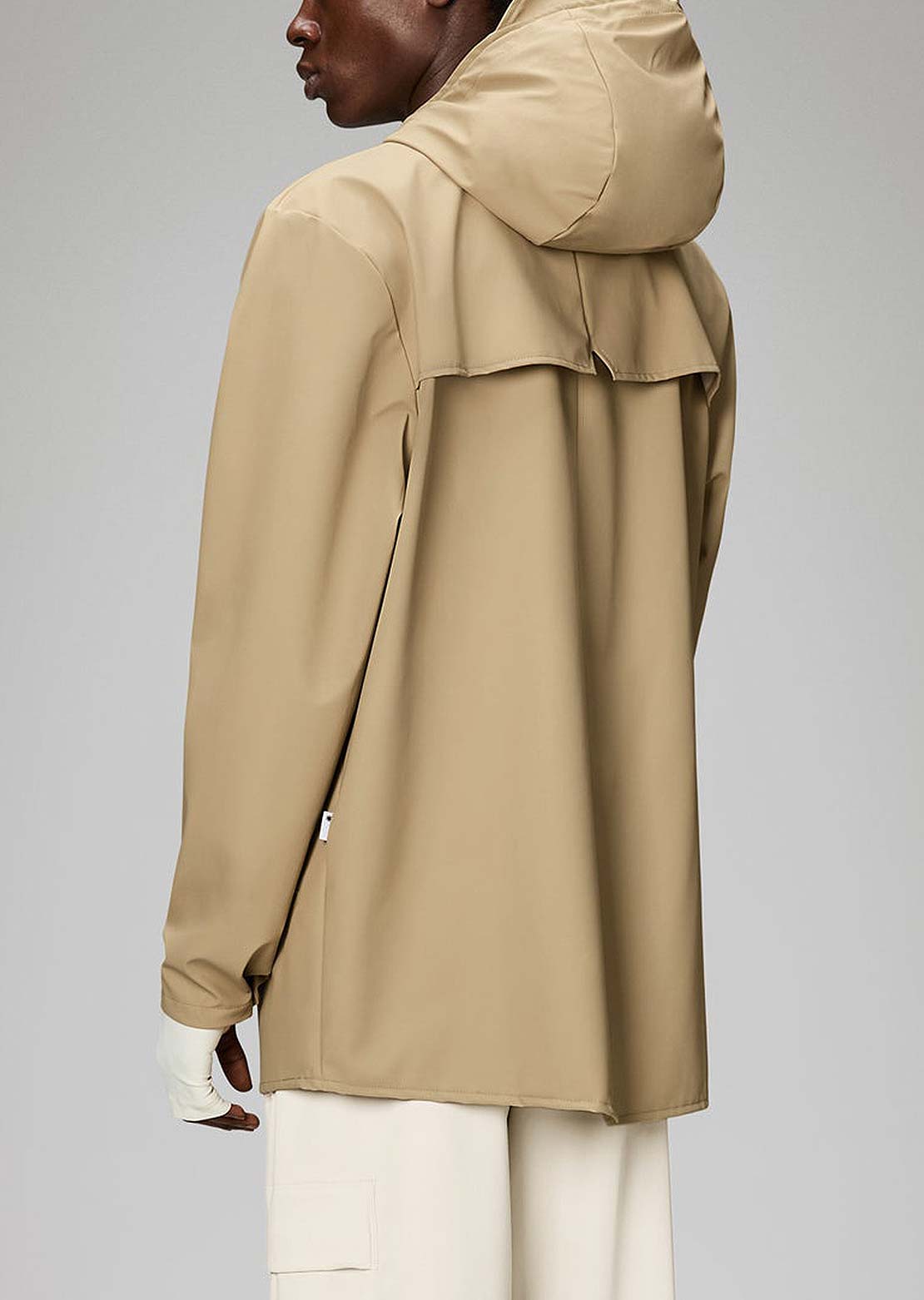 RAINS Unisex W3 Jacket Sand