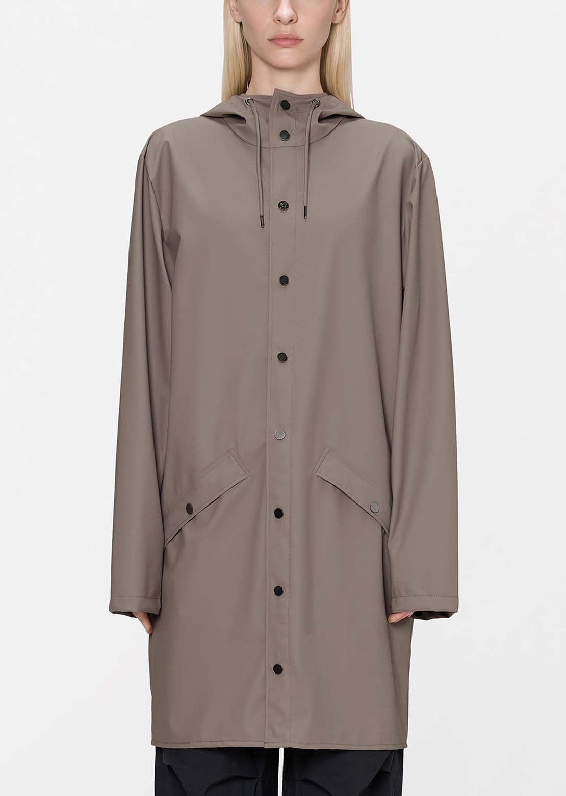 RAINS Unisexe W3 Long Manteau