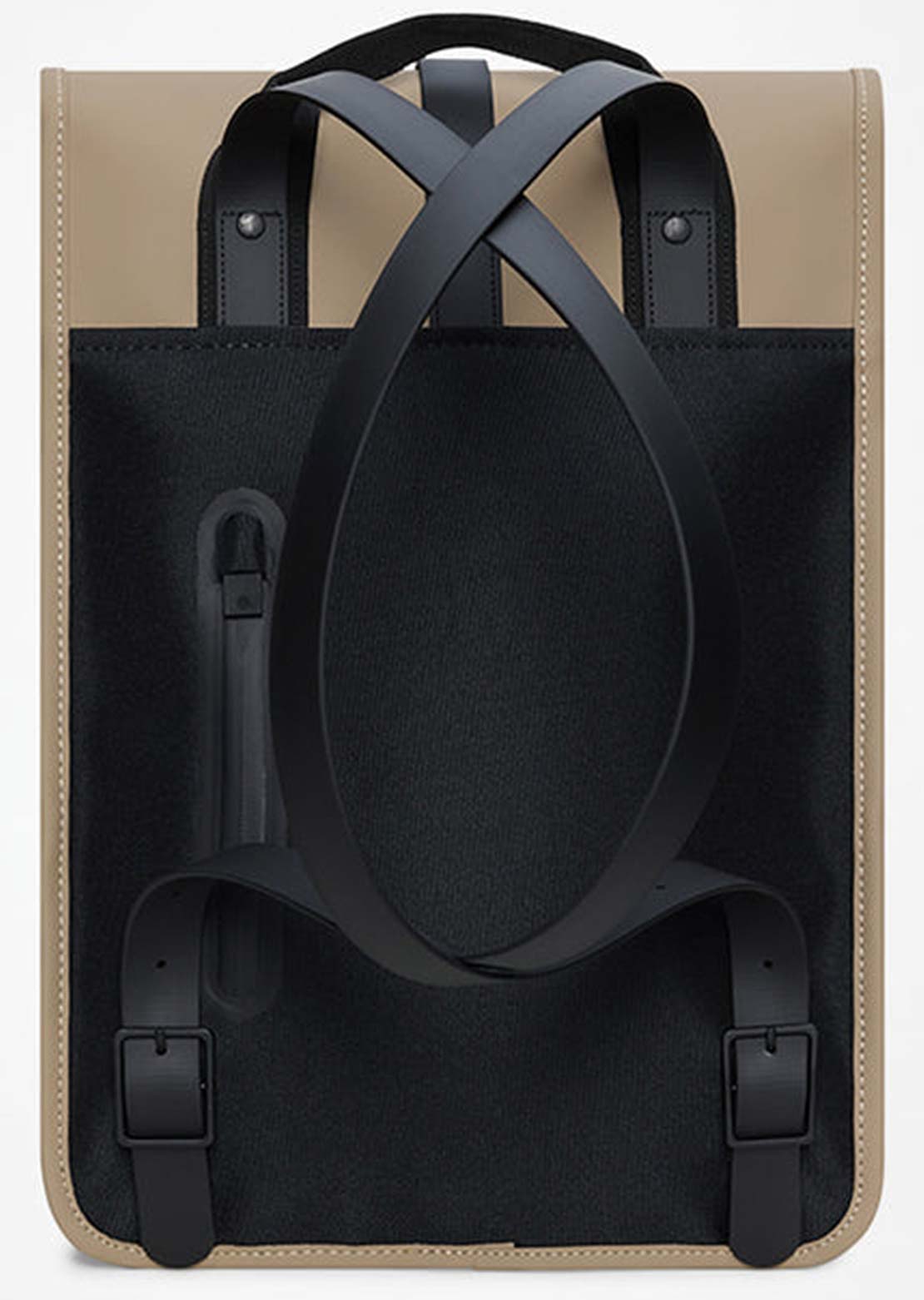 RAINS Unisex W3 Mini Backpack Beige