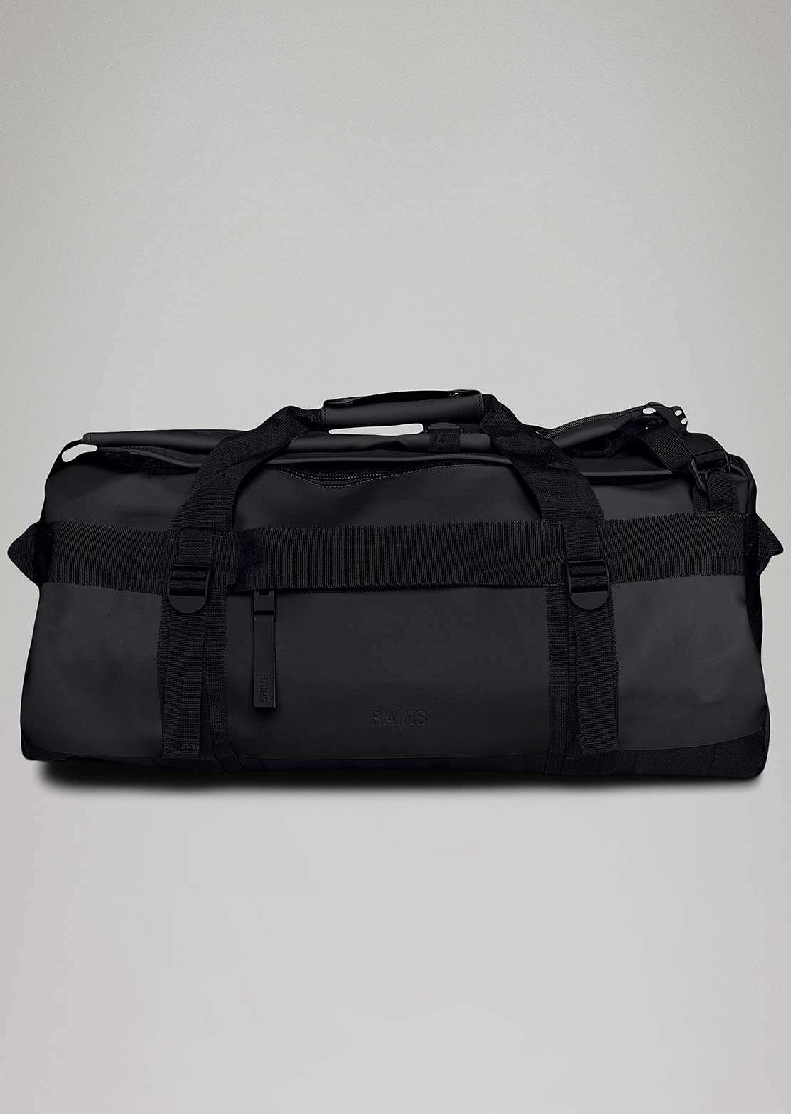 RAINS Unisex W3 Texel Duffel Bag Black