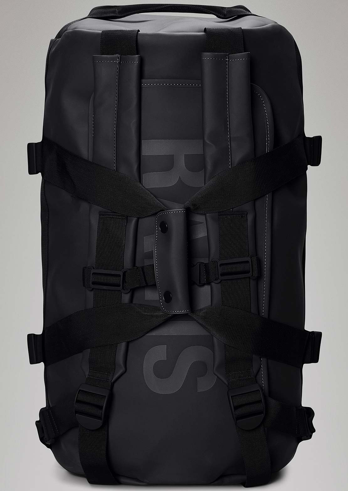 RAINS Unisex W3 Texel Duffel Bag Black
