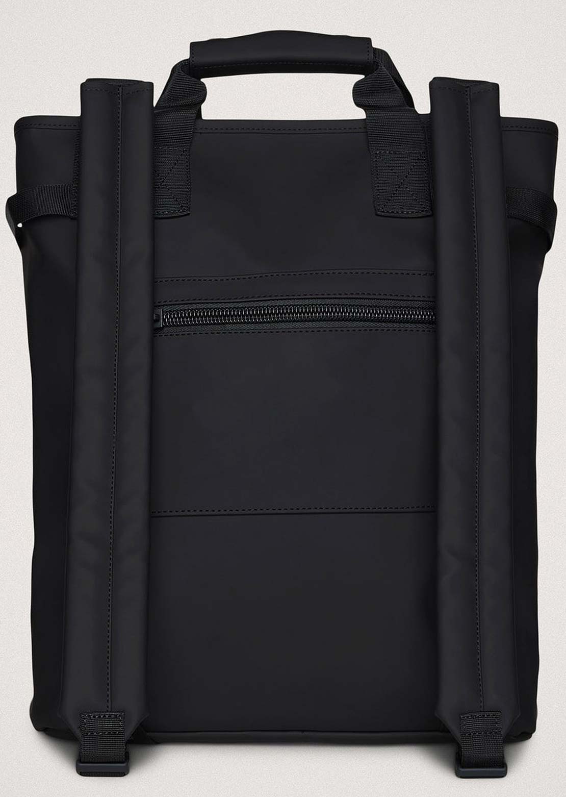 RAINS Unisex W3 Texel Tote Backpack Black