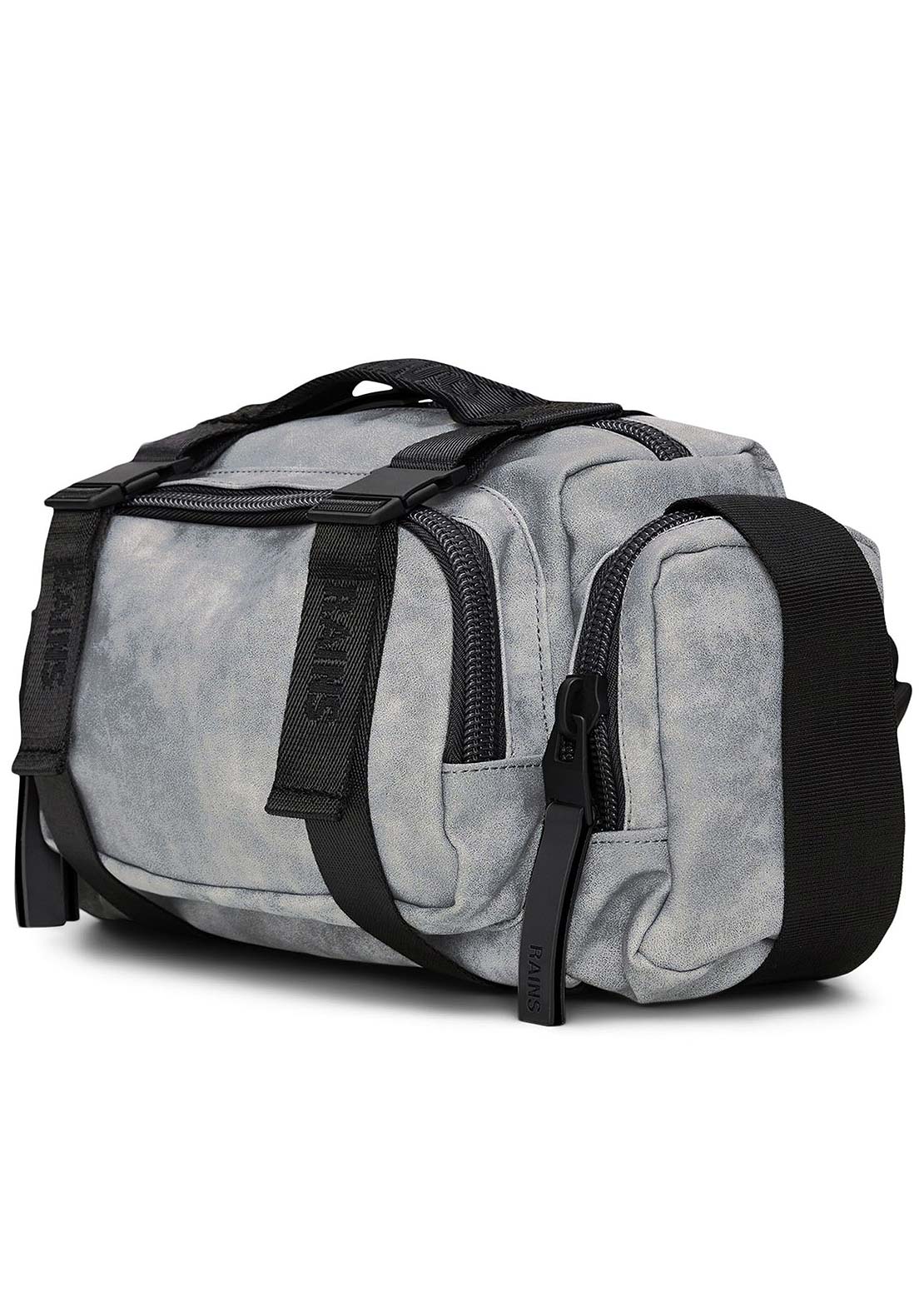 RAINS W3 Trail Cargo Backpack Distressed Grey