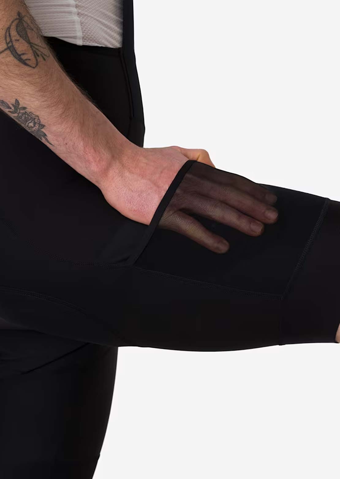 Rapha Men's Brevet Element Cargo Bib Shorts Black/Black