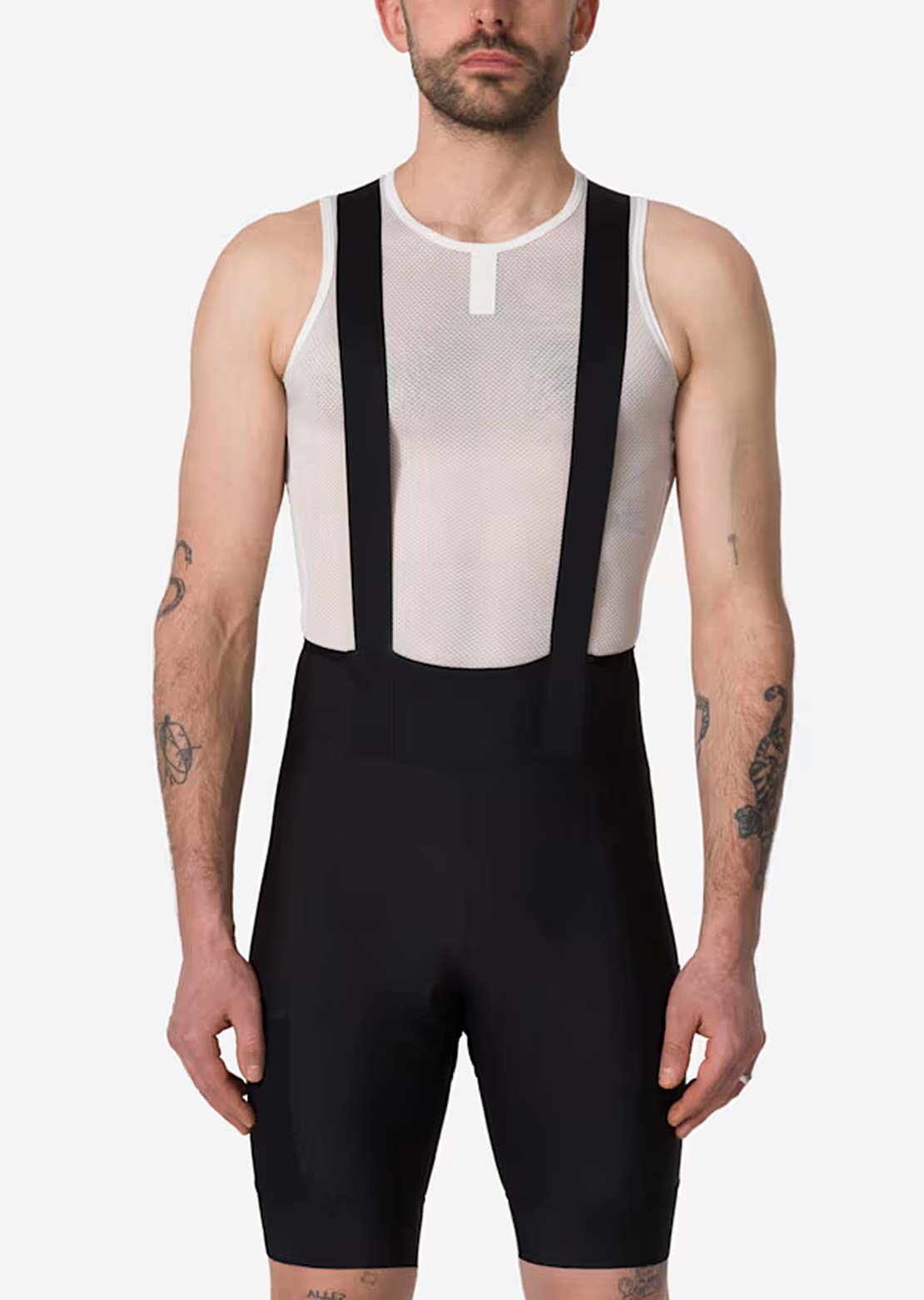 Rapha Men's Brevet Element Cargo Bib Shorts Black/Black