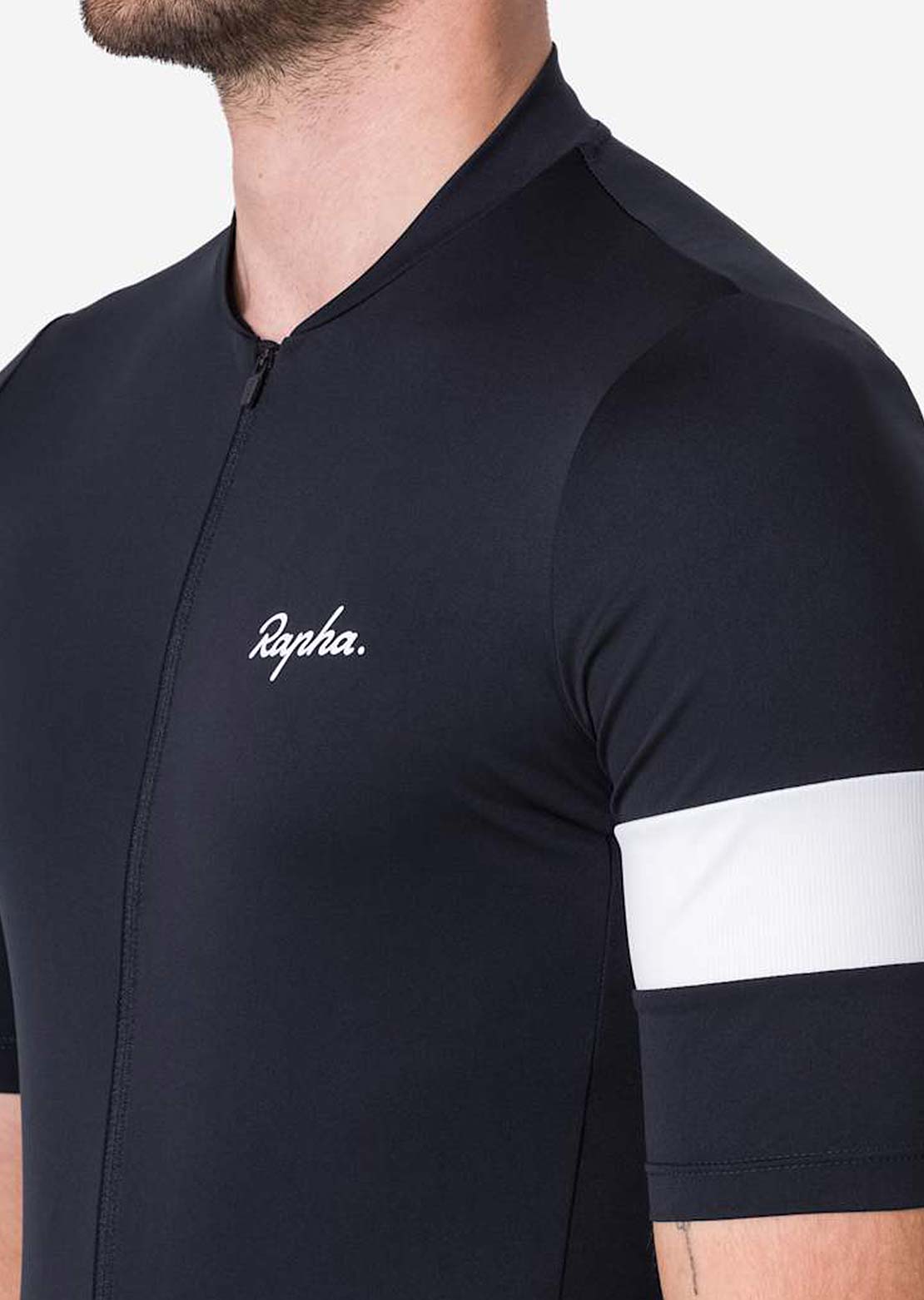 Rapha Men's Core Jersey Black/White