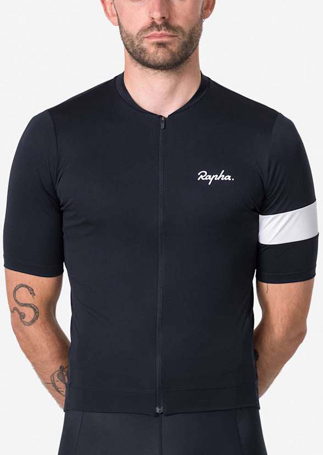 Rapha Men's Core Jersey Black/White
