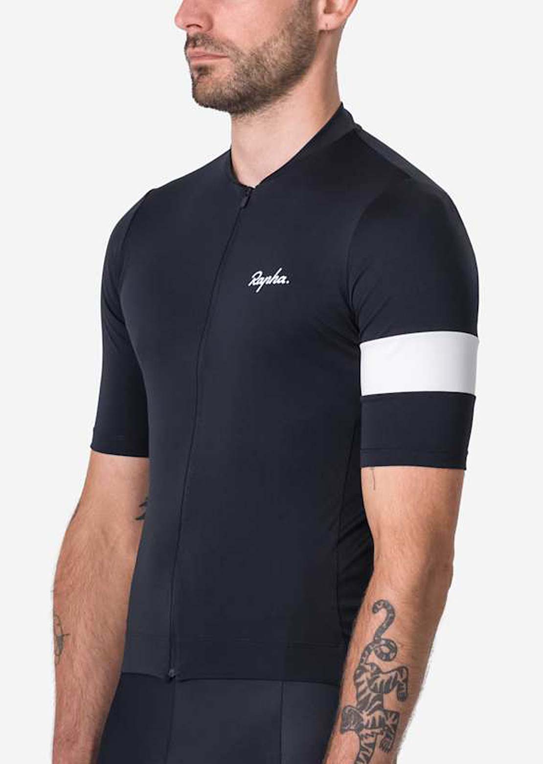 Rapha Men's Core Jersey Black/White