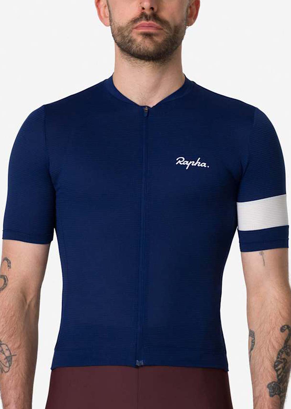 Rapha Men's Core Lightweight Jersey Navy/White