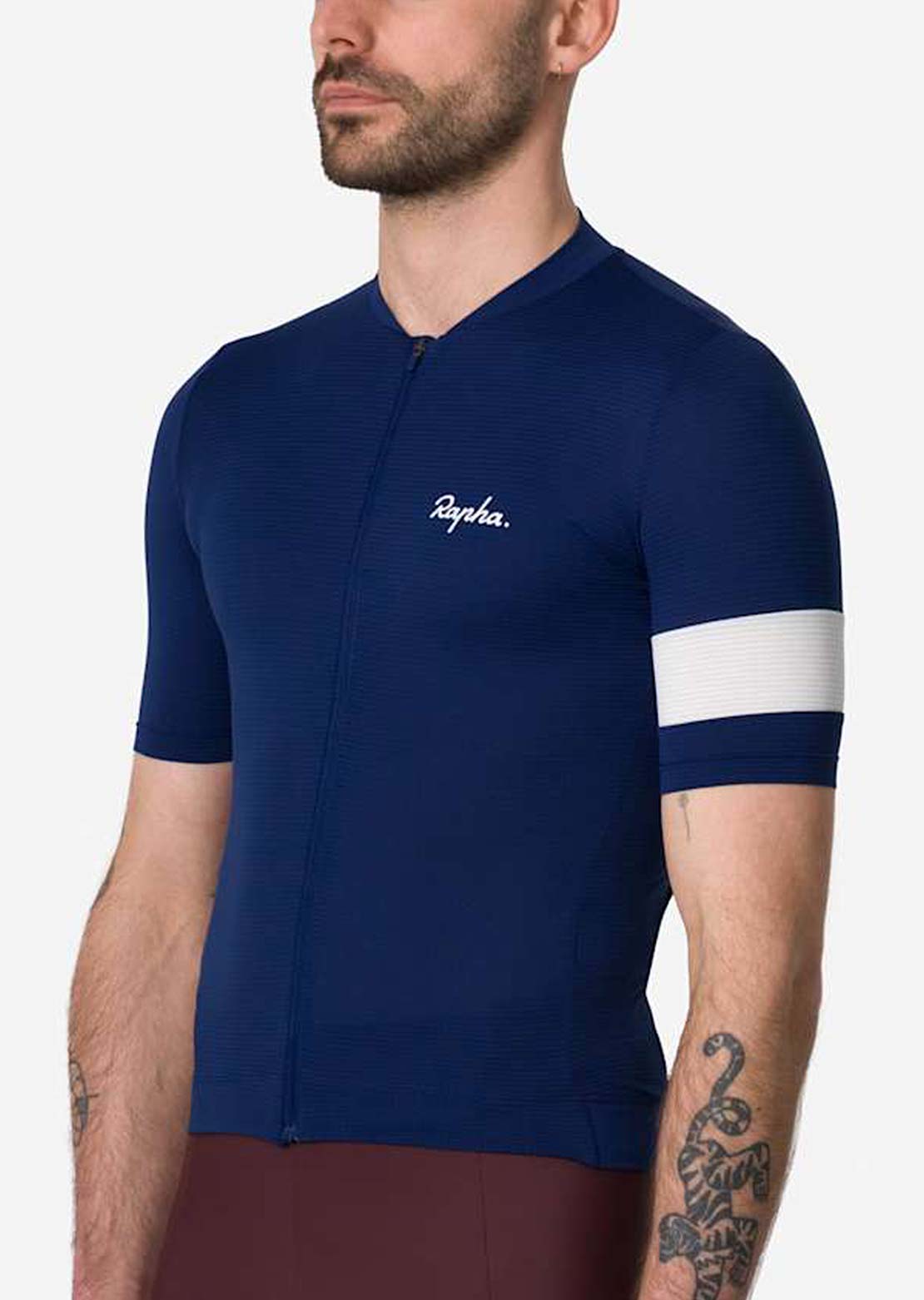 Rapha Men's Core Lightweight Jersey Navy/White
