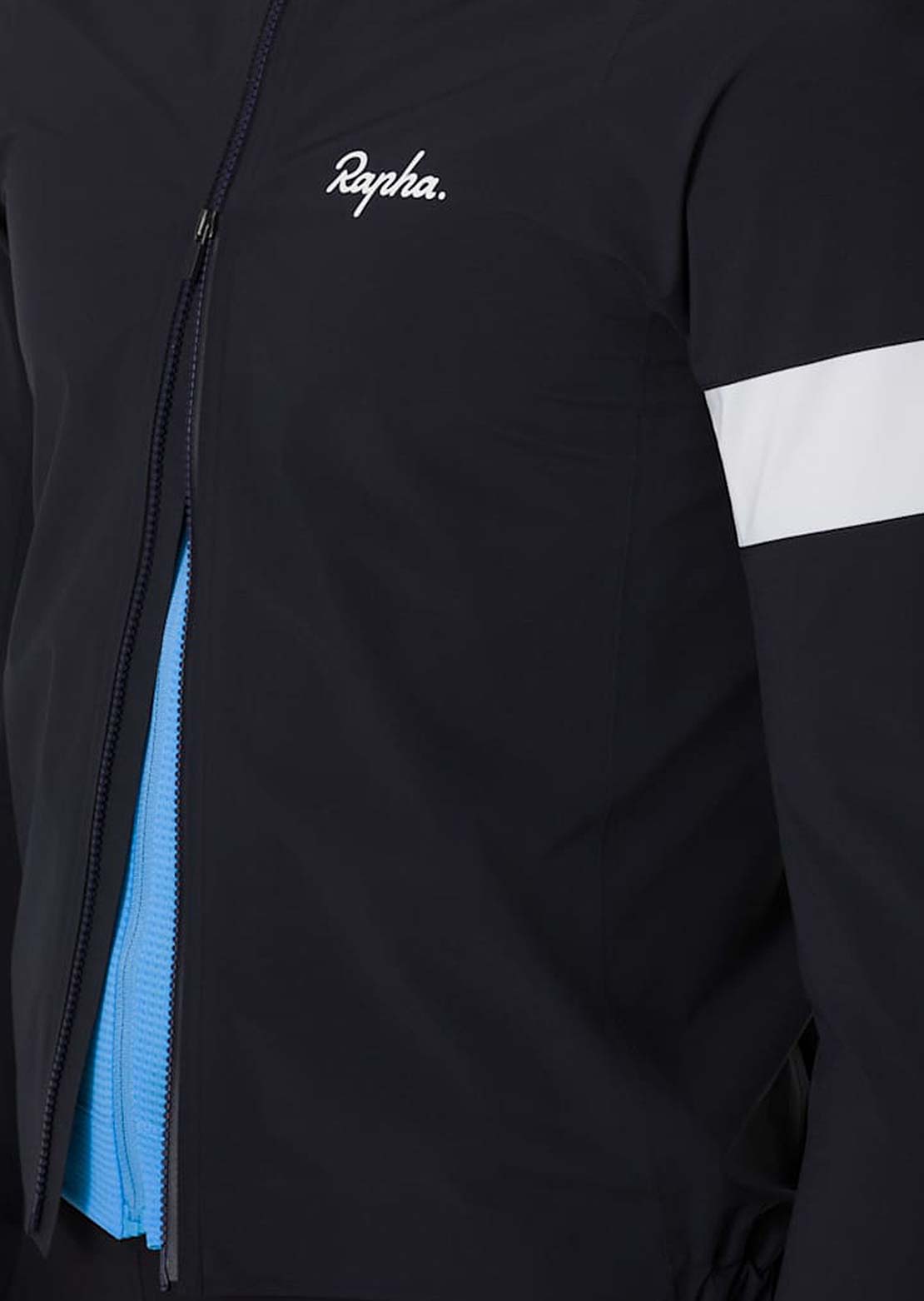 Rapha Men's Core Rain Jacket Black/White
