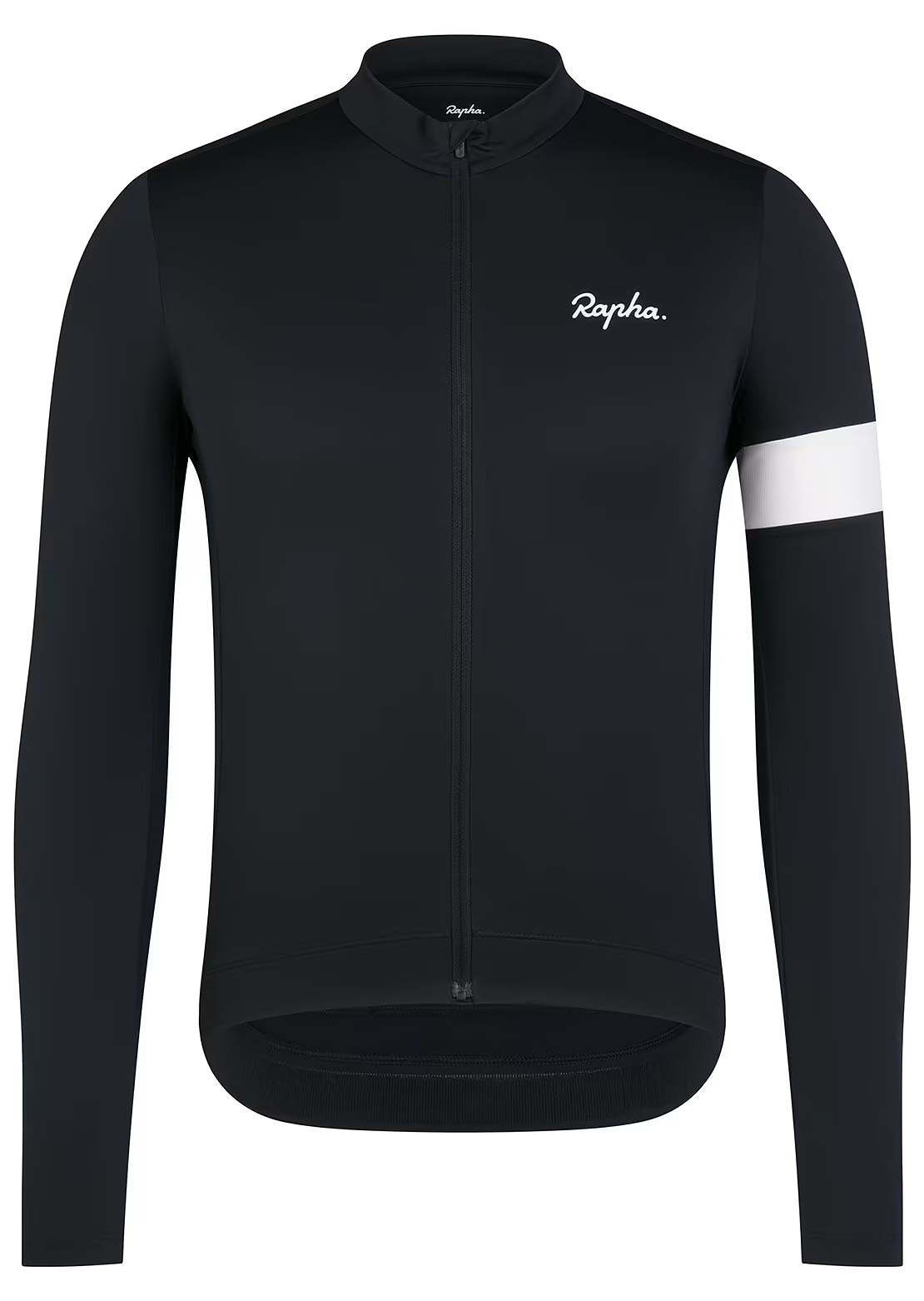 Rapha Men's Core Thermal Long Sleeve Jersey Black/White