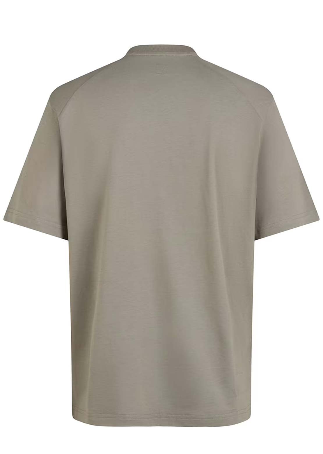 Rapha Men's Cotton Large Logo T-Shirt Khaki/White