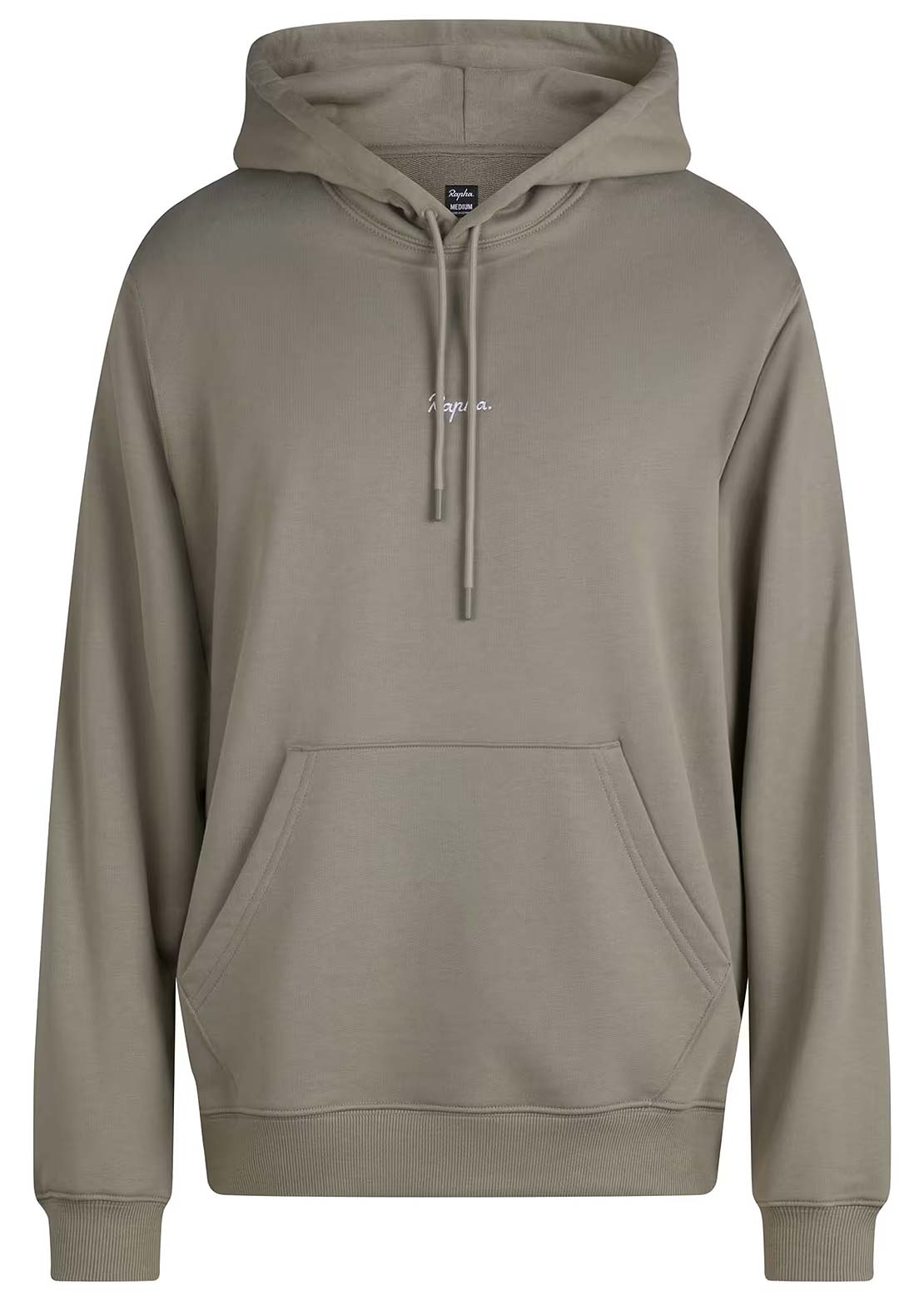 Rapha Men's Heavyweight Cotton Hood Khaki/White