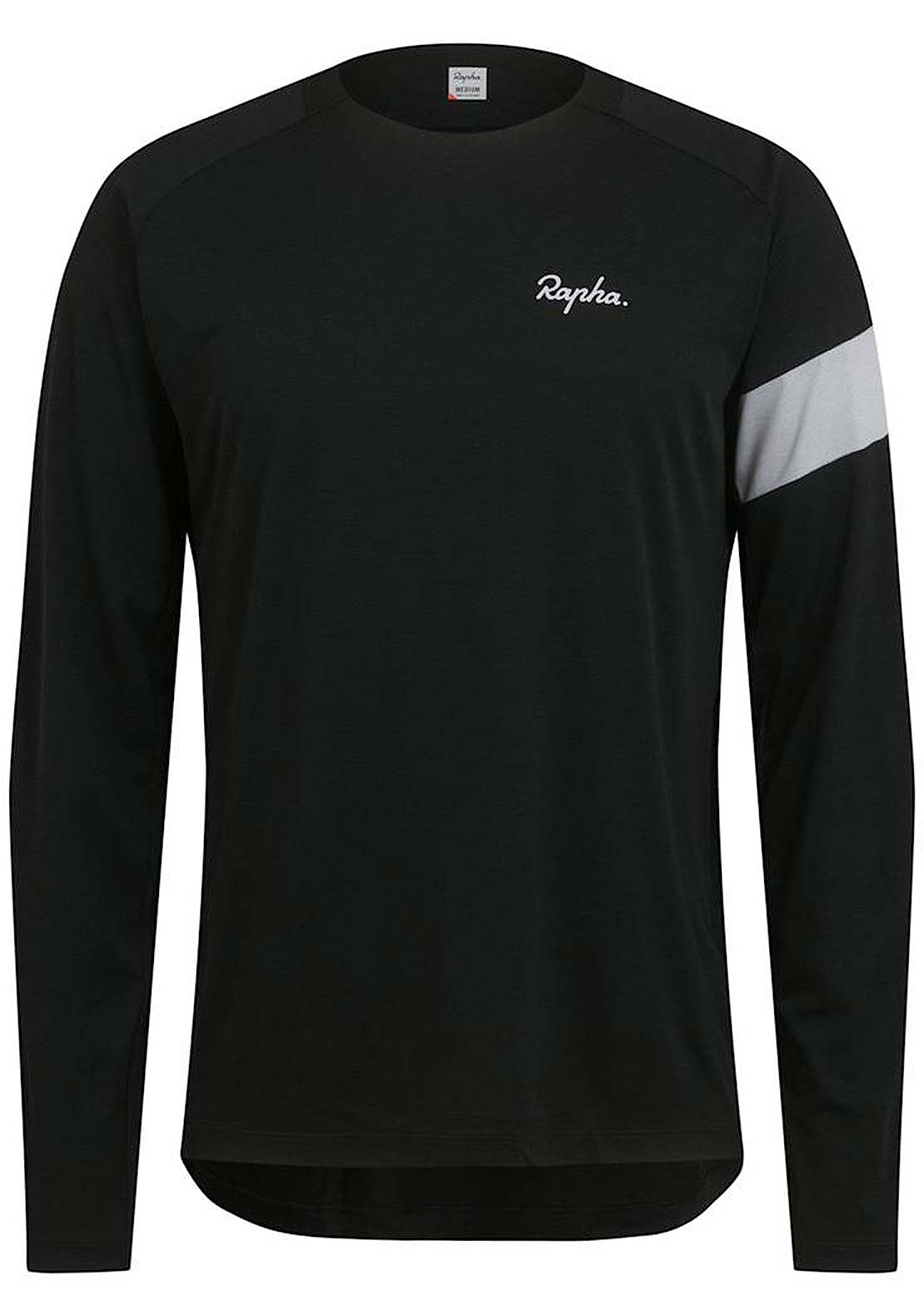 Rapha Men's Trail Technical Long Sleeve Black/Light Grey