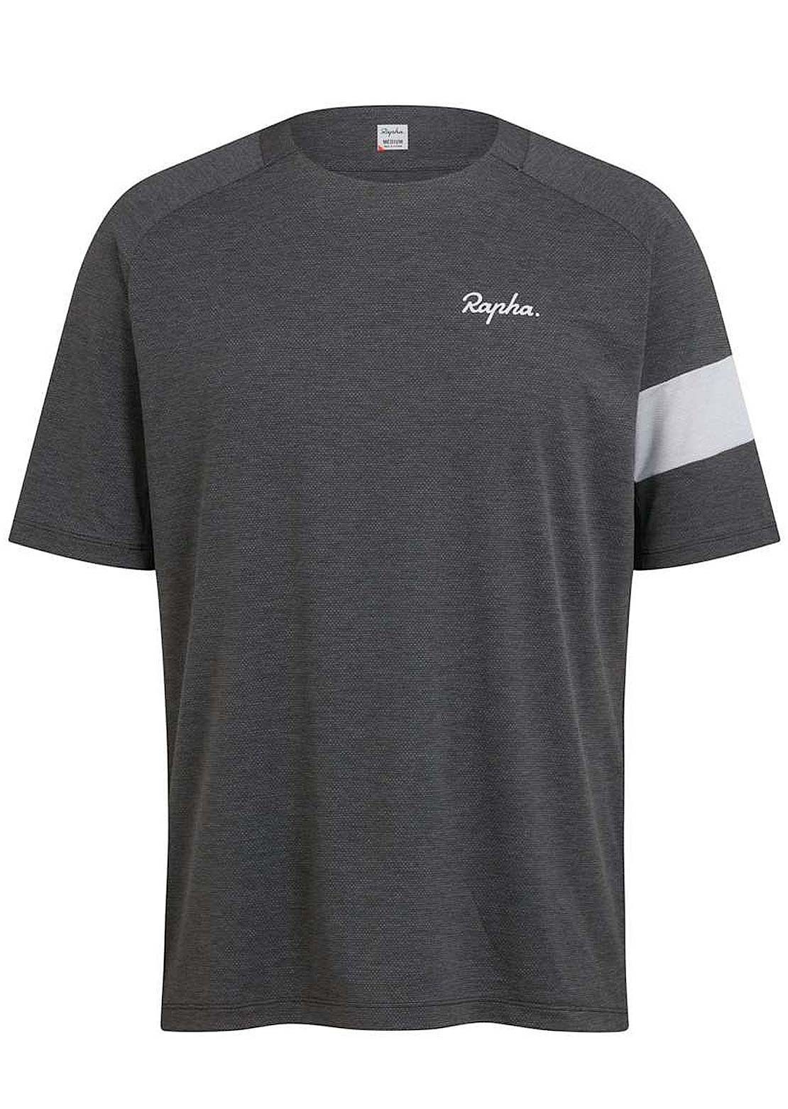 Rapha Men's Trail Technical T-shirt Dark Grey/Light Grey