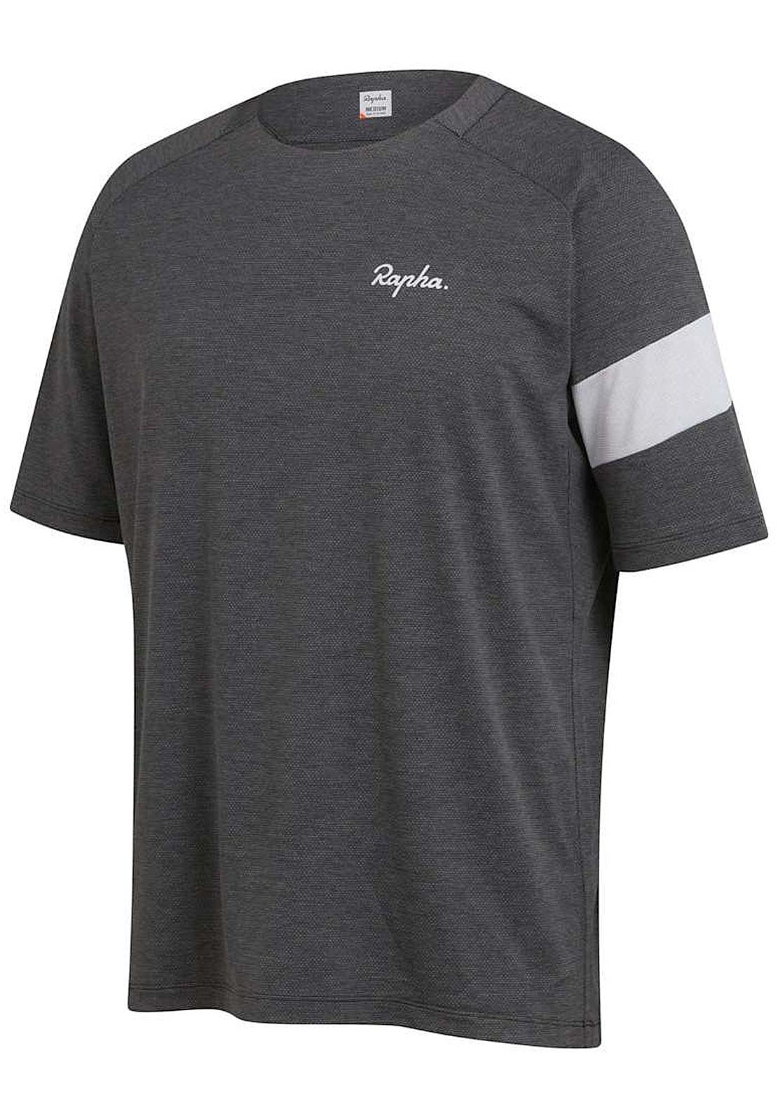 Rapha Men's Trail Technical T-shirt Dark Grey/Light Grey