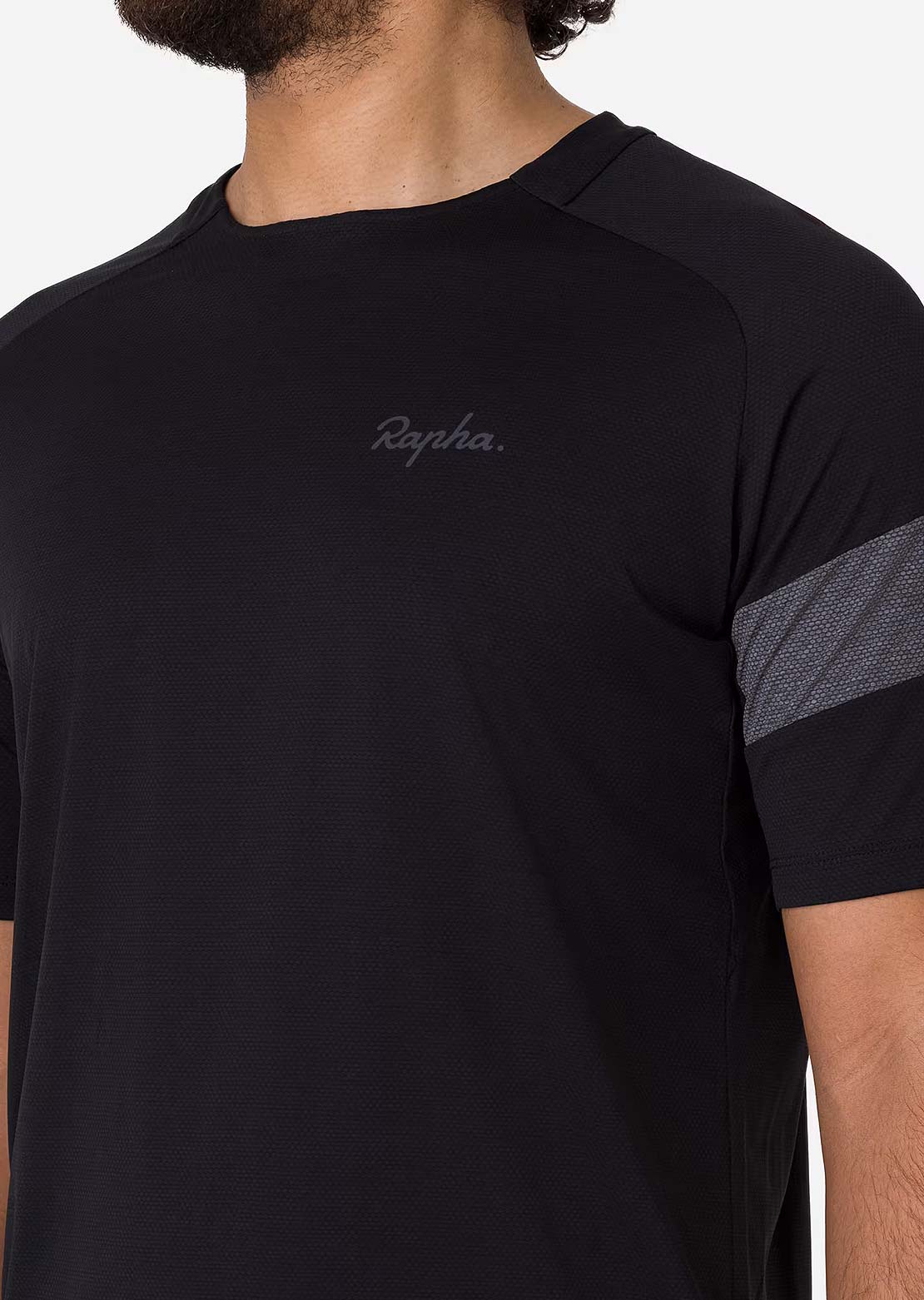Rapha Men's Trail Technical T-Shirt Black/Grey